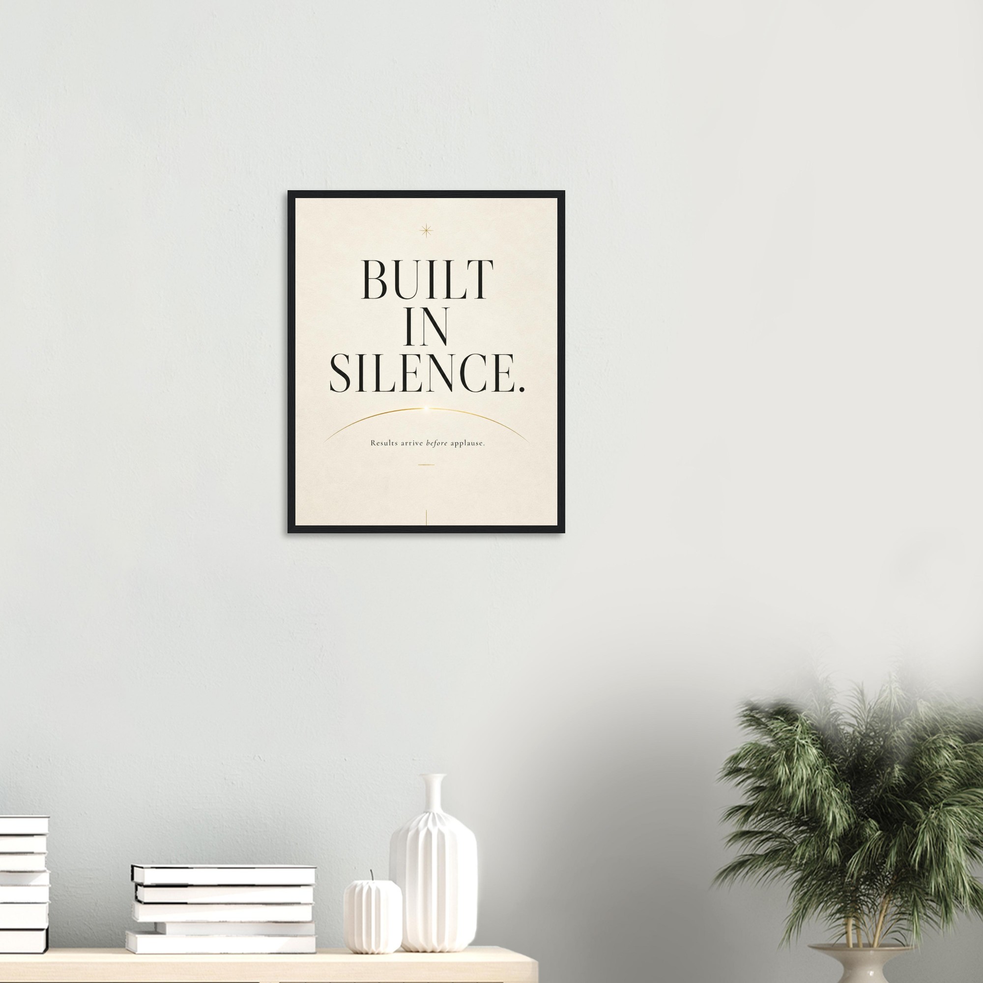 built in silence quiet success wall art strategic focus artwork silent success decor focused execution artwork quiet ambition decor