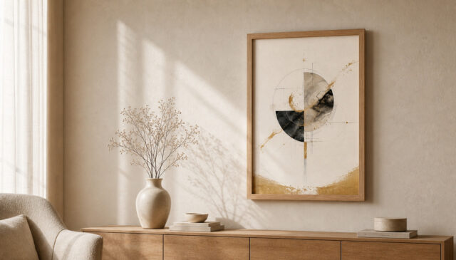 controlled chaos abstract visual order wall art geometric abstract art modern abstract wall decor premium wall art by zenith living arts