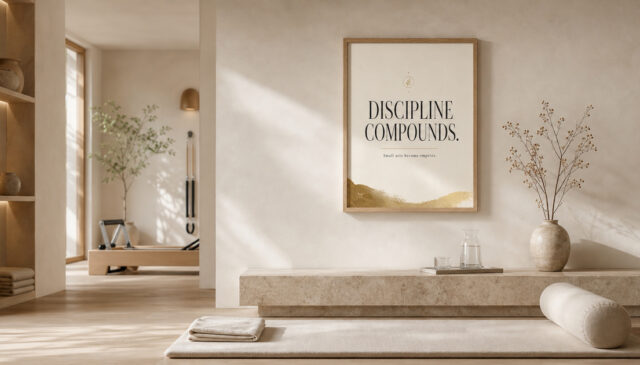 discipline builds empires disciplined ambition wall art consistent action wall art discipline wall decor premium wall art by zenith living arts