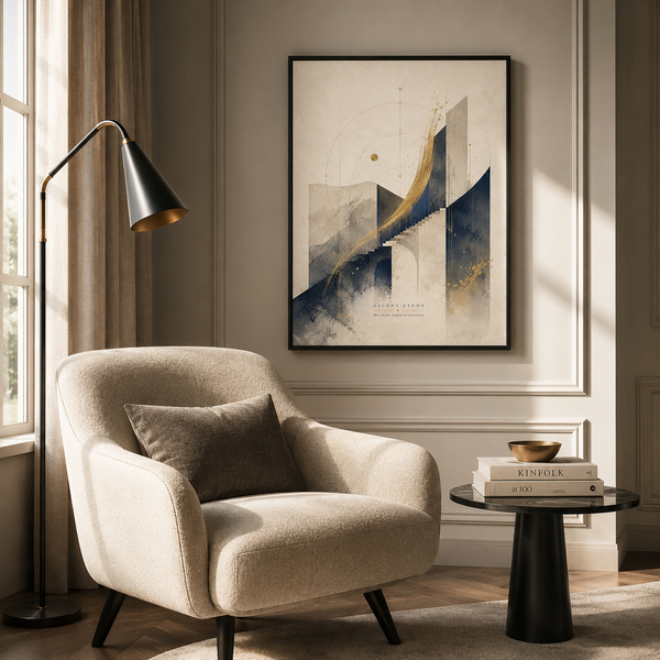 intentional ascent study purpose driven wall art performance mindset artwork purposeful office decor intentional living artwork goal achievement artwork 28x43 cm 11x17 inch black frame