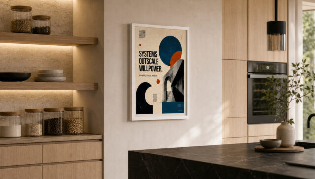 systems outscale willpower workflow performance wall art productivity wall art systems thinking wall art premium wall art by zenith living arts